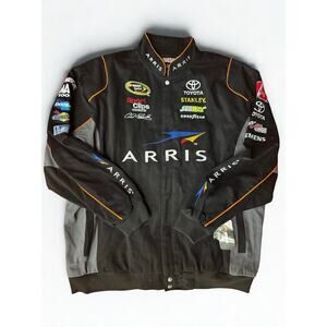 NEW NASCAR 2005 ARRIS #24 Black Racing Jacket Carl Edwards 3X